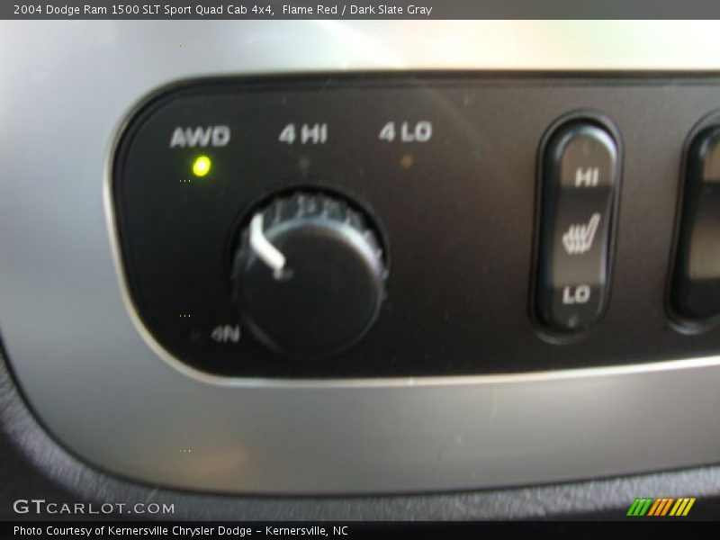 Flame Red / Dark Slate Gray 2004 Dodge Ram 1500 SLT Sport Quad Cab 4x4