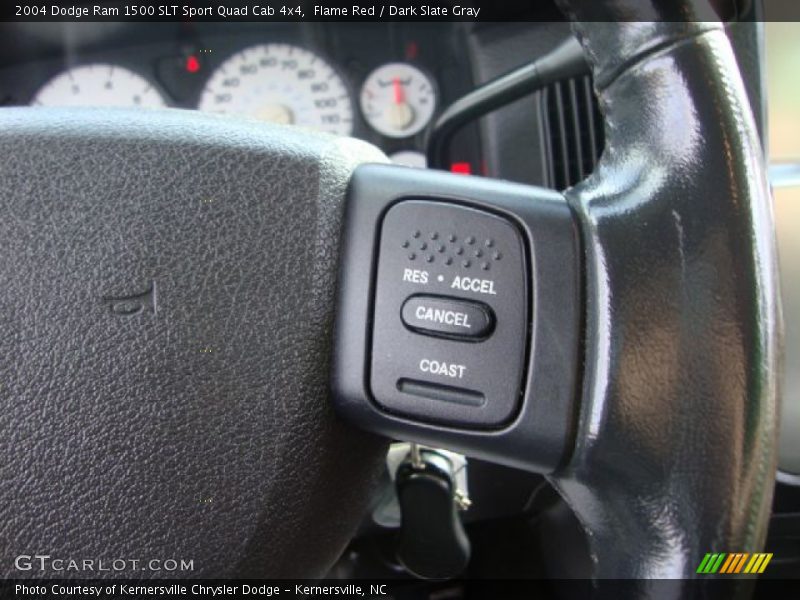Flame Red / Dark Slate Gray 2004 Dodge Ram 1500 SLT Sport Quad Cab 4x4