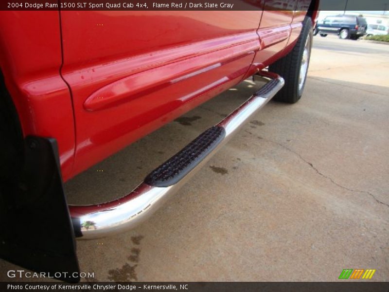 Flame Red / Dark Slate Gray 2004 Dodge Ram 1500 SLT Sport Quad Cab 4x4