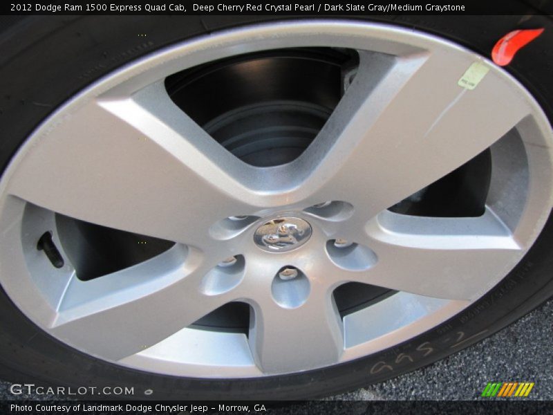 Deep Cherry Red Crystal Pearl / Dark Slate Gray/Medium Graystone 2012 Dodge Ram 1500 Express Quad Cab