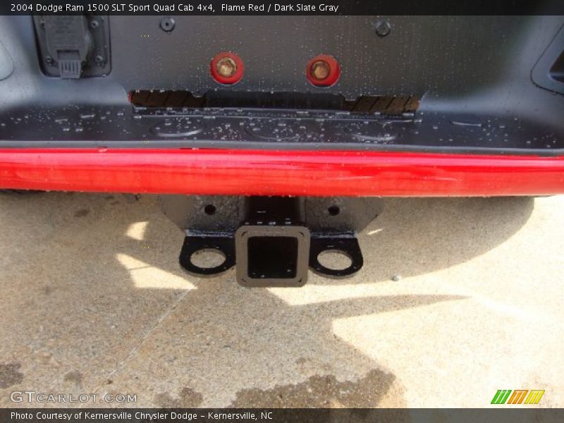 Flame Red / Dark Slate Gray 2004 Dodge Ram 1500 SLT Sport Quad Cab 4x4