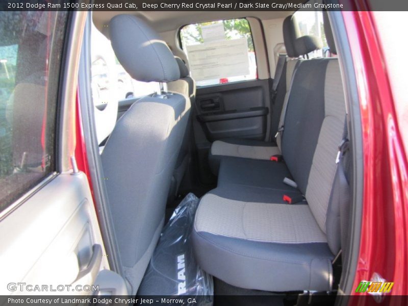 Deep Cherry Red Crystal Pearl / Dark Slate Gray/Medium Graystone 2012 Dodge Ram 1500 Express Quad Cab