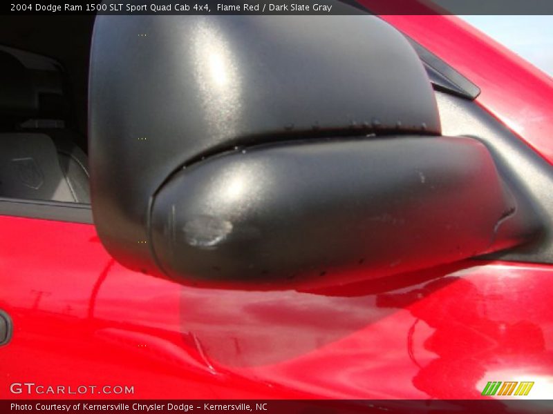 Flame Red / Dark Slate Gray 2004 Dodge Ram 1500 SLT Sport Quad Cab 4x4