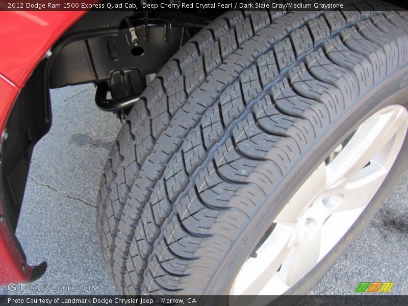 Deep Cherry Red Crystal Pearl / Dark Slate Gray/Medium Graystone 2012 Dodge Ram 1500 Express Quad Cab