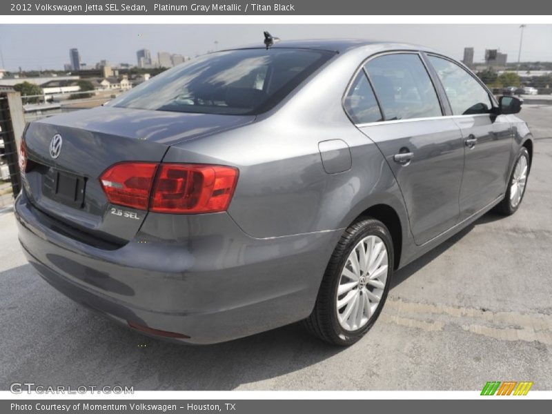 Platinum Gray Metallic / Titan Black 2012 Volkswagen Jetta SEL Sedan