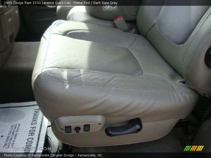 Flame Red / Dark Slate Gray 2005 Dodge Ram 1500 Laramie Quad Cab