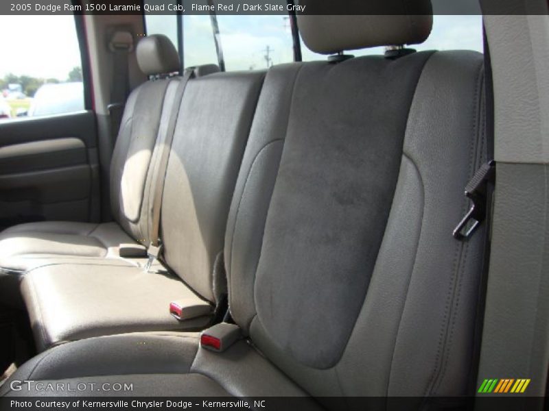 Flame Red / Dark Slate Gray 2005 Dodge Ram 1500 Laramie Quad Cab