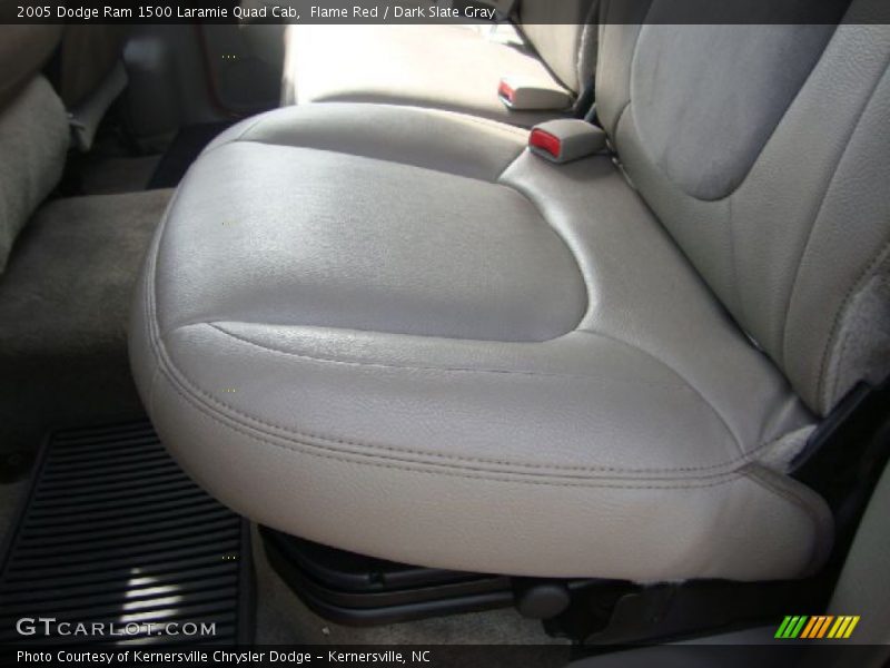 Flame Red / Dark Slate Gray 2005 Dodge Ram 1500 Laramie Quad Cab
