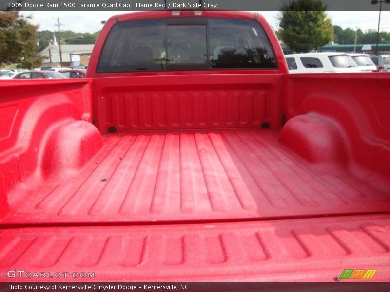 Flame Red / Dark Slate Gray 2005 Dodge Ram 1500 Laramie Quad Cab