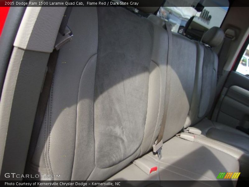 Flame Red / Dark Slate Gray 2005 Dodge Ram 1500 Laramie Quad Cab