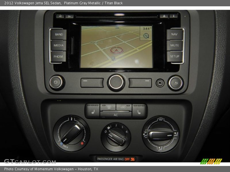 Platinum Gray Metallic / Titan Black 2012 Volkswagen Jetta SEL Sedan