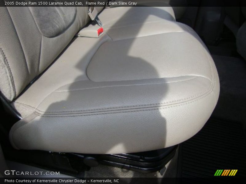 Flame Red / Dark Slate Gray 2005 Dodge Ram 1500 Laramie Quad Cab
