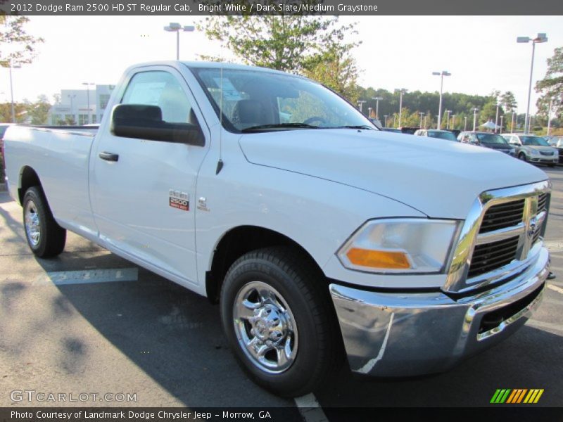  2012 Ram 2500 HD ST Regular Cab Bright White