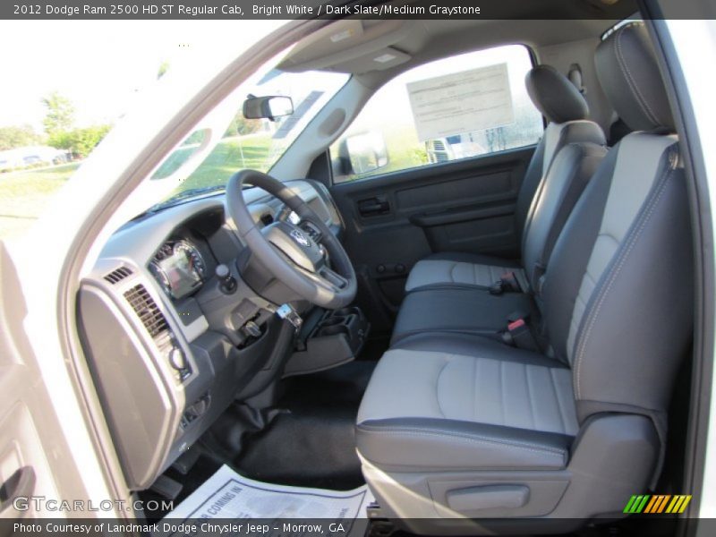  2012 Ram 2500 HD ST Regular Cab Dark Slate/Medium Graystone Interior