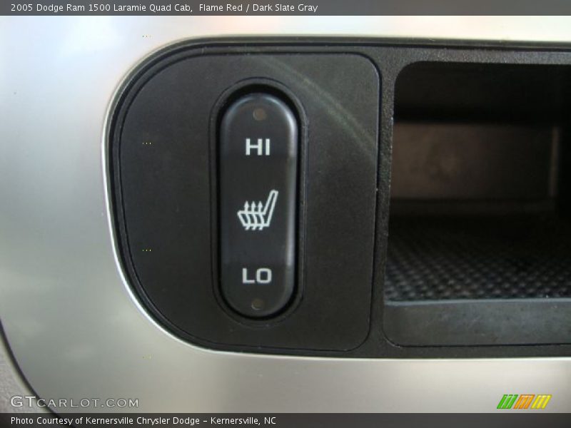 Flame Red / Dark Slate Gray 2005 Dodge Ram 1500 Laramie Quad Cab