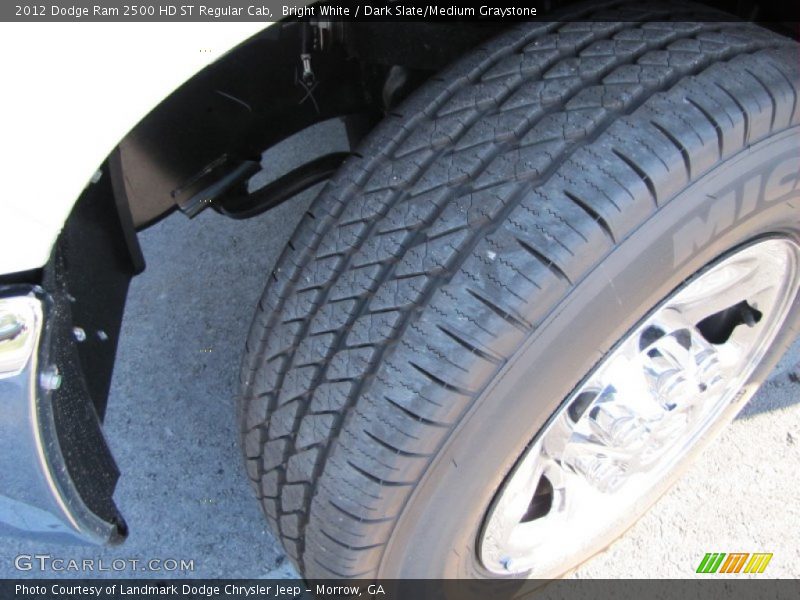 Bright White / Dark Slate/Medium Graystone 2012 Dodge Ram 2500 HD ST Regular Cab