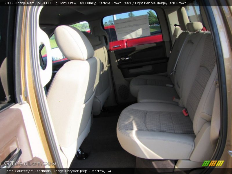  2012 Ram 3500 HD Big Horn Crew Cab Dually Light Pebble Beige/Bark Brown Interior