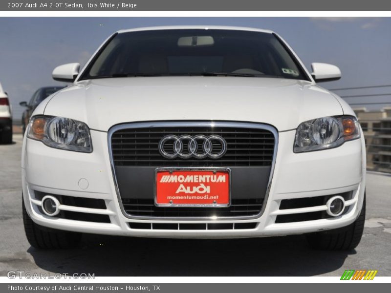 Ibis White / Beige 2007 Audi A4 2.0T Sedan