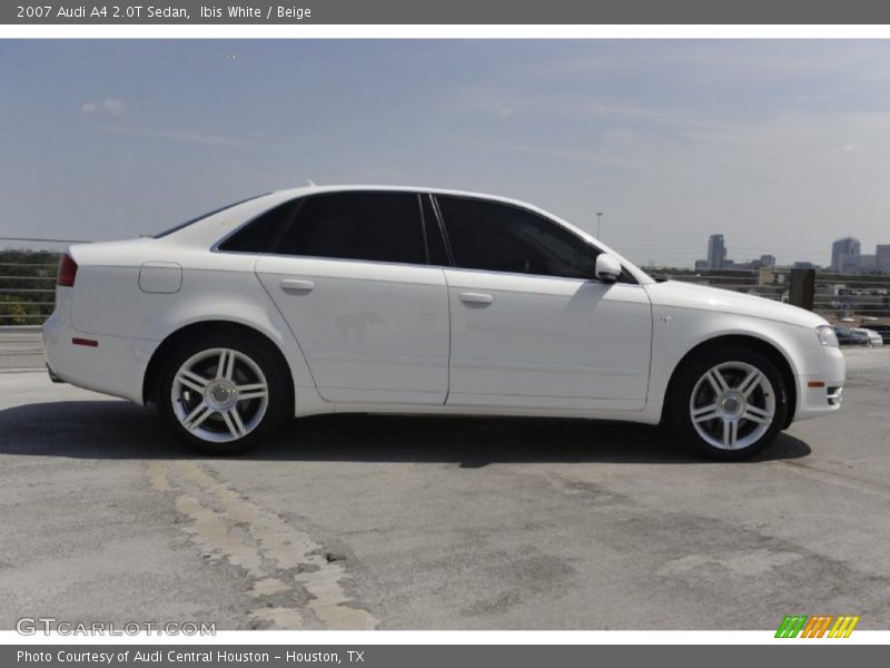 Ibis White / Beige 2007 Audi A4 2.0T Sedan