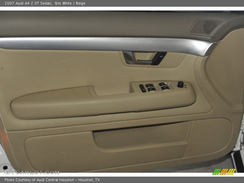 Ibis White / Beige 2007 Audi A4 2.0T Sedan