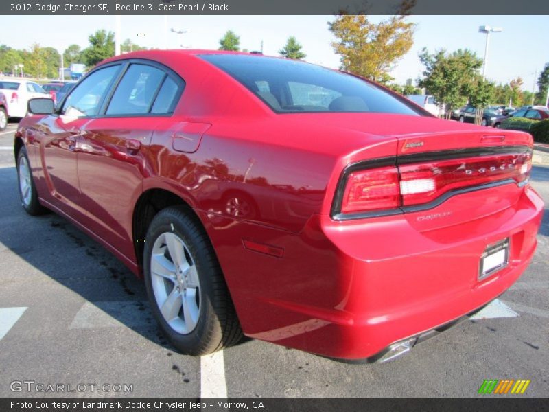 Redline 3-Coat Pearl / Black 2012 Dodge Charger SE