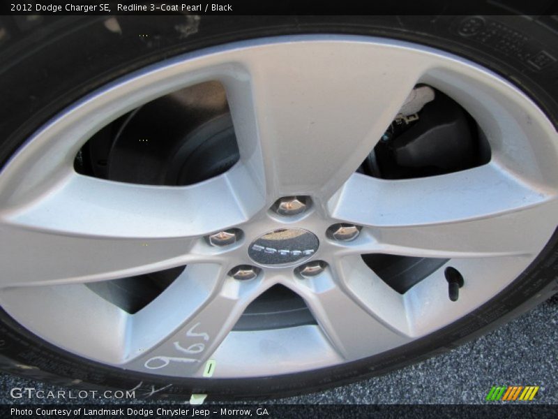 Redline 3-Coat Pearl / Black 2012 Dodge Charger SE