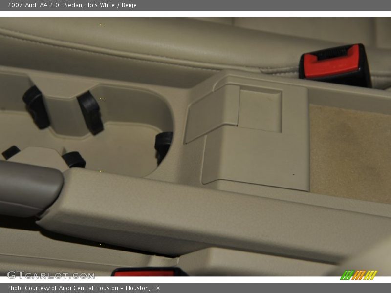 Ibis White / Beige 2007 Audi A4 2.0T Sedan