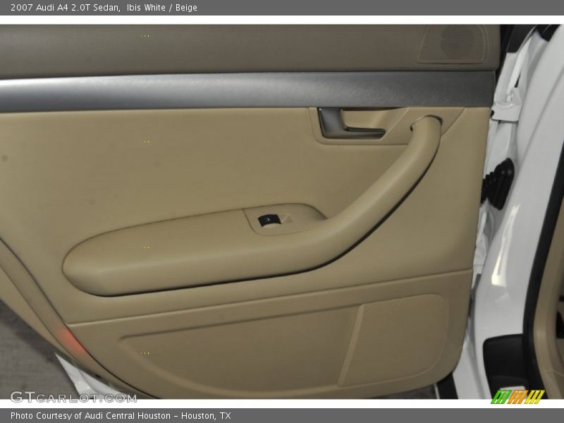 Ibis White / Beige 2007 Audi A4 2.0T Sedan