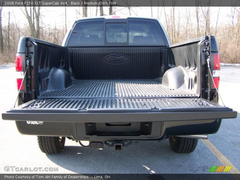 Black / Medium/Dark Flint 2008 Ford F150 XLT SuperCab 4x4