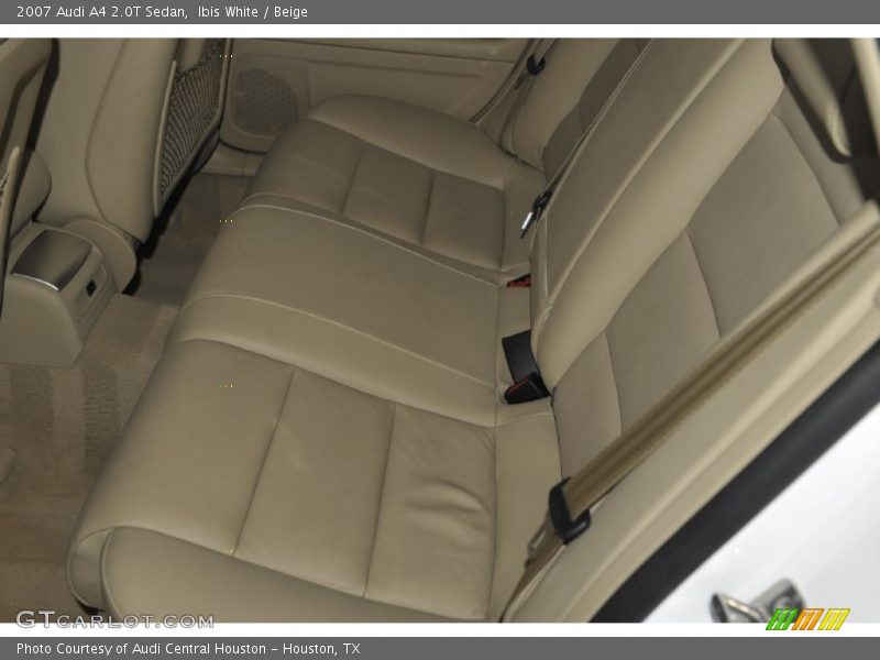 Ibis White / Beige 2007 Audi A4 2.0T Sedan