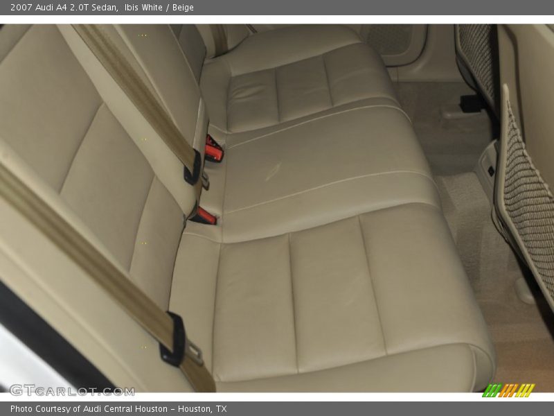 Ibis White / Beige 2007 Audi A4 2.0T Sedan
