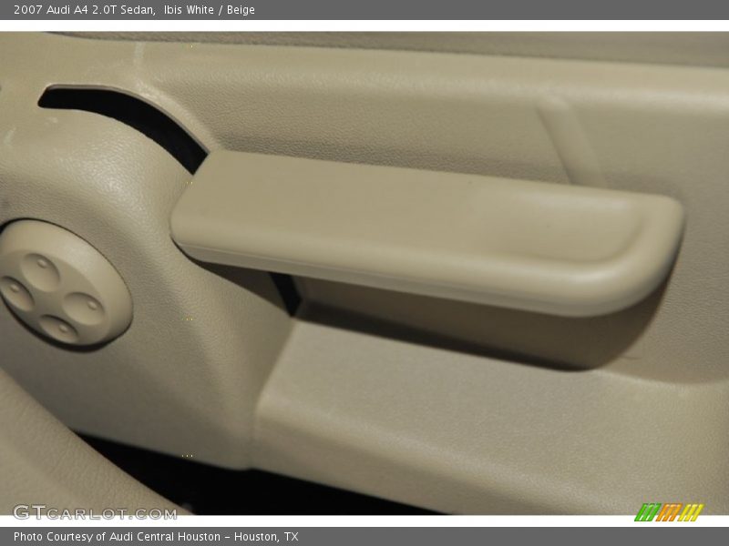 Ibis White / Beige 2007 Audi A4 2.0T Sedan
