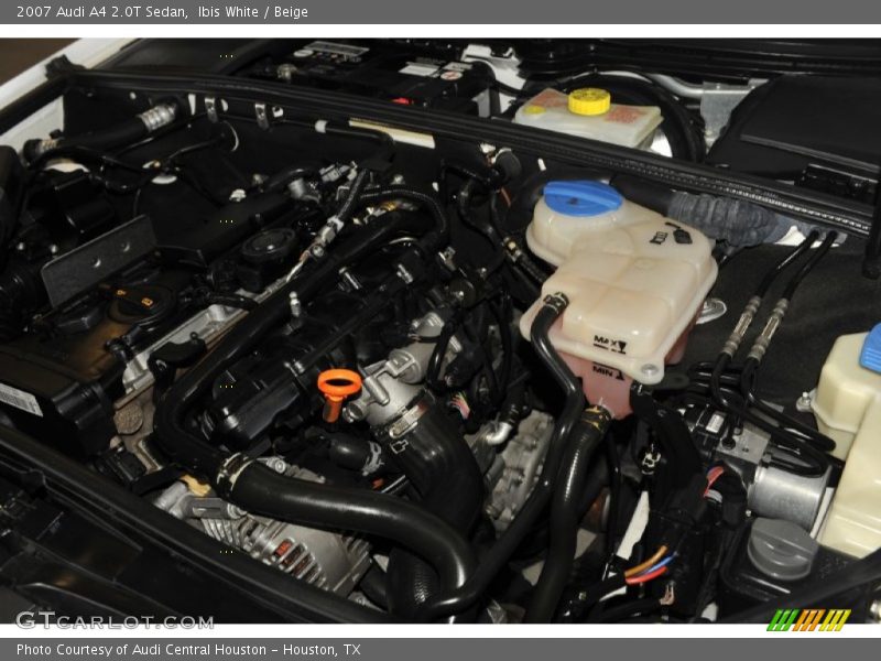 Ibis White / Beige 2007 Audi A4 2.0T Sedan