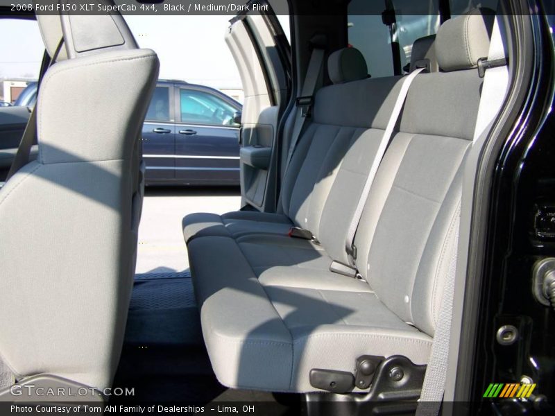 Black / Medium/Dark Flint 2008 Ford F150 XLT SuperCab 4x4