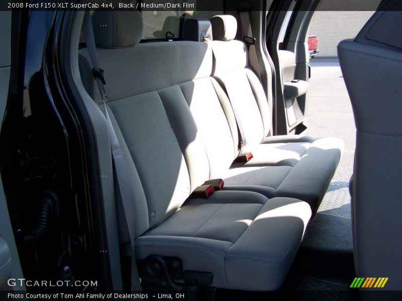 Black / Medium/Dark Flint 2008 Ford F150 XLT SuperCab 4x4