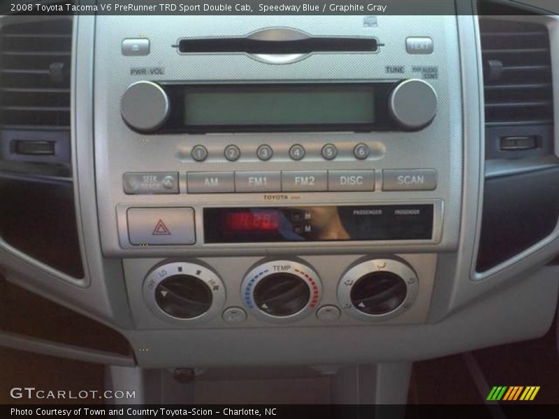 Speedway Blue / Graphite Gray 2008 Toyota Tacoma V6 PreRunner TRD Sport Double Cab