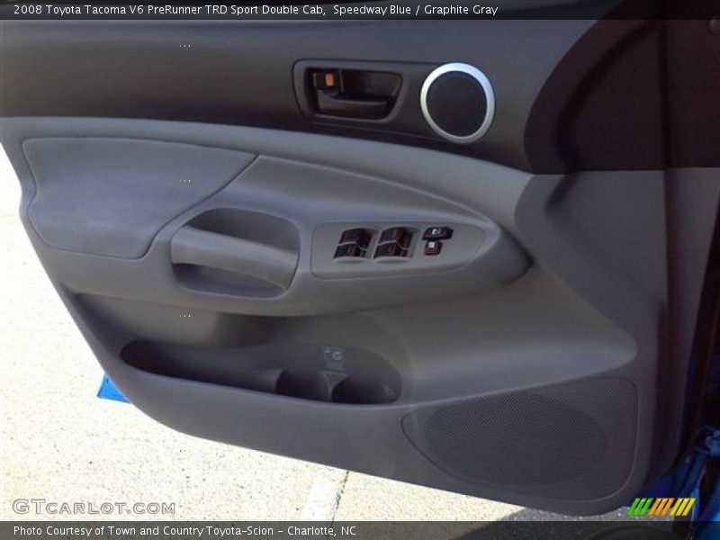 Speedway Blue / Graphite Gray 2008 Toyota Tacoma V6 PreRunner TRD Sport Double Cab