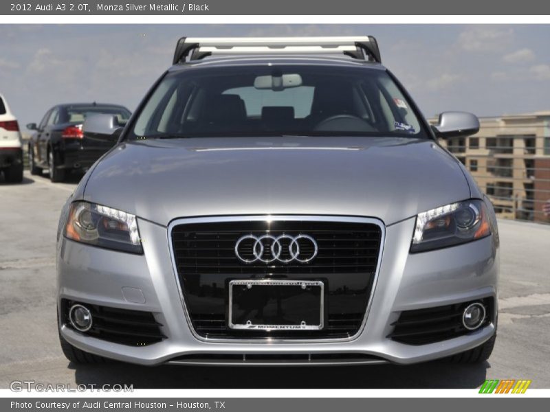Monza Silver Metallic / Black 2012 Audi A3 2.0T