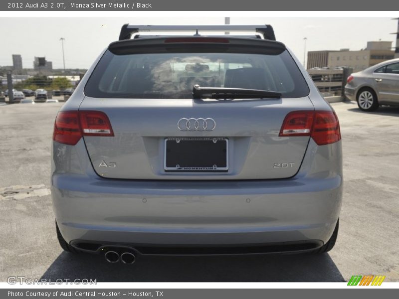 Monza Silver Metallic / Black 2012 Audi A3 2.0T