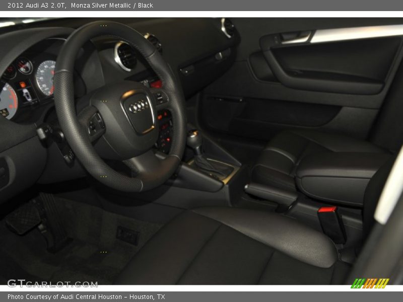 Monza Silver Metallic / Black 2012 Audi A3 2.0T
