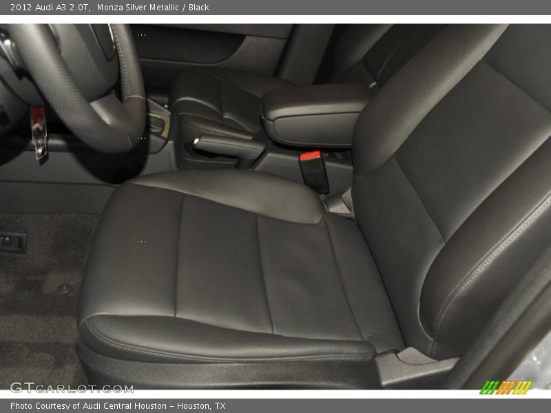 Monza Silver Metallic / Black 2012 Audi A3 2.0T