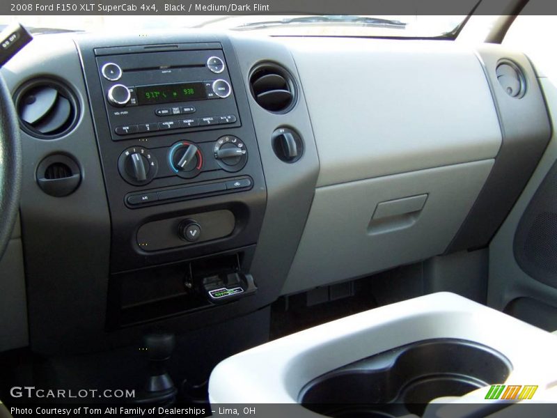 Black / Medium/Dark Flint 2008 Ford F150 XLT SuperCab 4x4