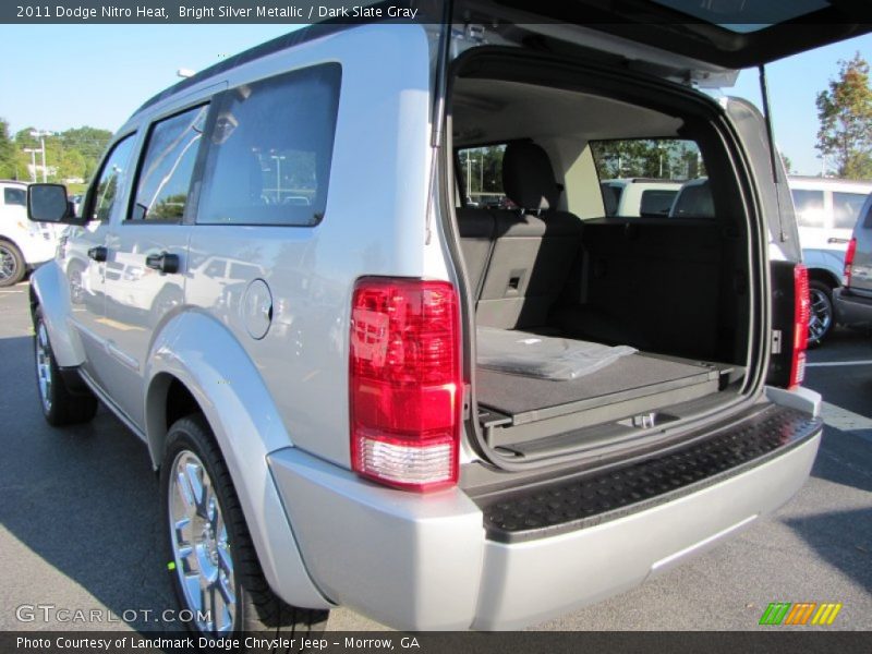 Bright Silver Metallic / Dark Slate Gray 2011 Dodge Nitro Heat