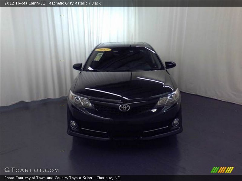 Magnetic Gray Metallic / Black 2012 Toyota Camry SE