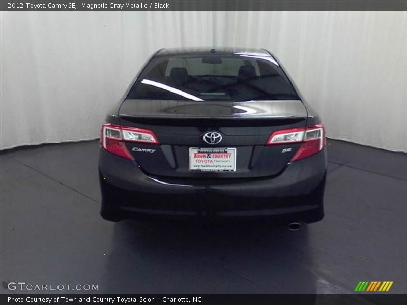 Magnetic Gray Metallic / Black 2012 Toyota Camry SE