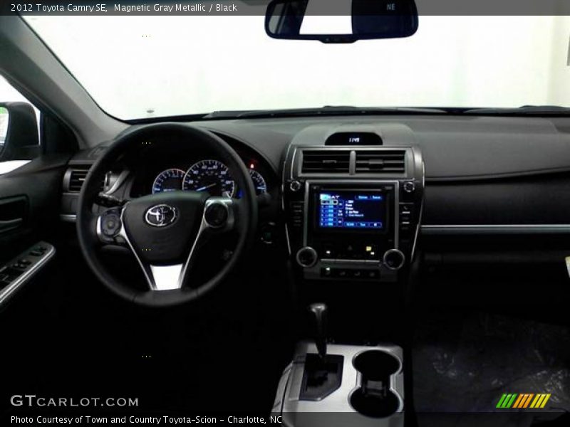 Magnetic Gray Metallic / Black 2012 Toyota Camry SE