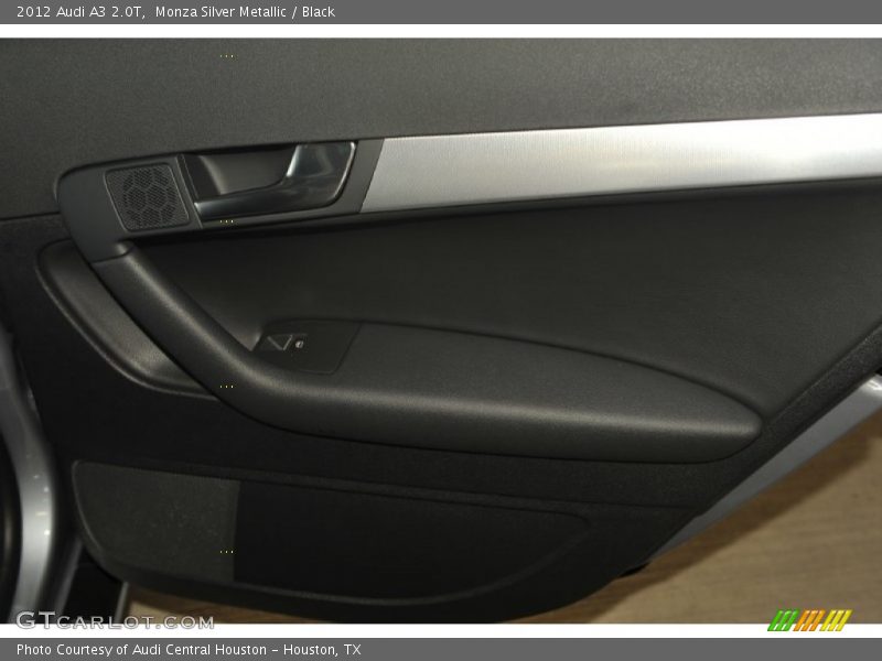 Monza Silver Metallic / Black 2012 Audi A3 2.0T
