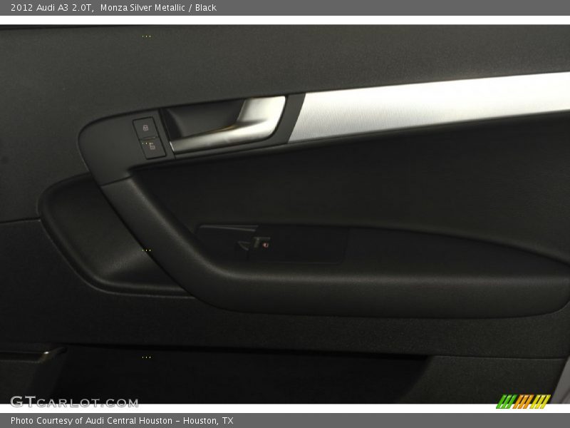 Monza Silver Metallic / Black 2012 Audi A3 2.0T