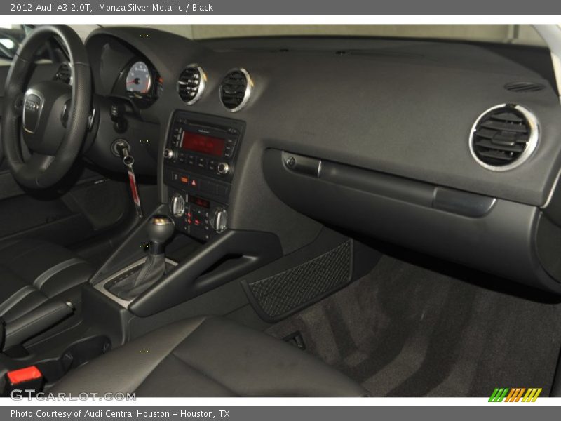 Monza Silver Metallic / Black 2012 Audi A3 2.0T