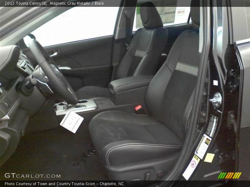Magnetic Gray Metallic / Black 2012 Toyota Camry SE